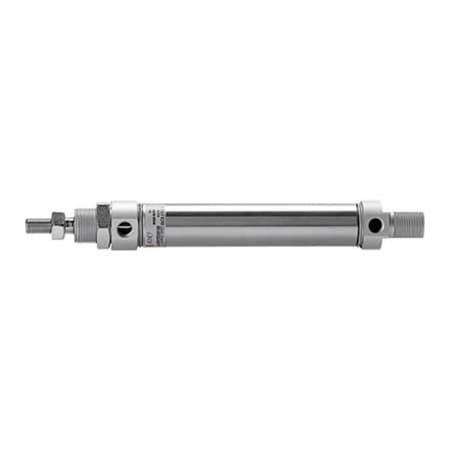 Alpha Technologies Aignep USA ISO 6432 Double Acting Magnetic Cylinder 25mm Bore x 10mm Stroke MH0250010